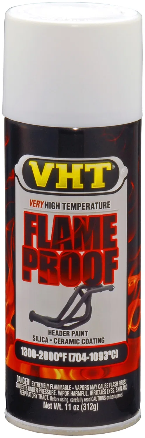 SP118 – VHT Paint Primer, Base Coat/ Engine Enamel Primer Flat White 11 Ounce Aerosol Can Single